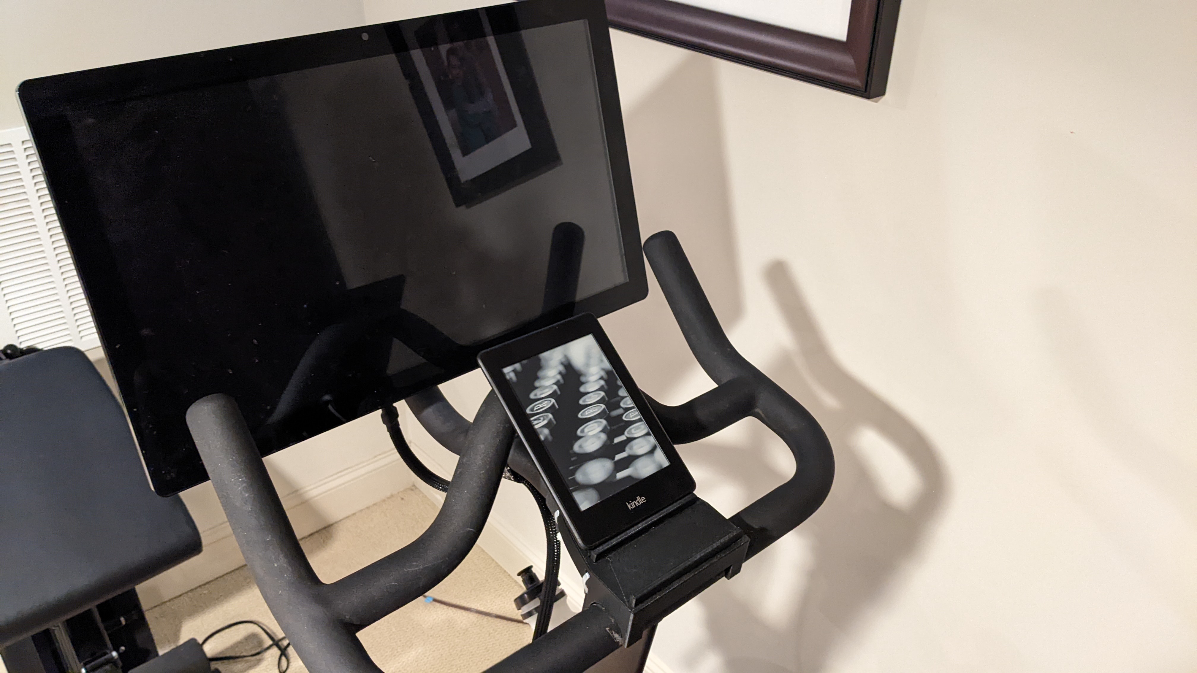 Peloton tablet holder by Jeff Download free STL model