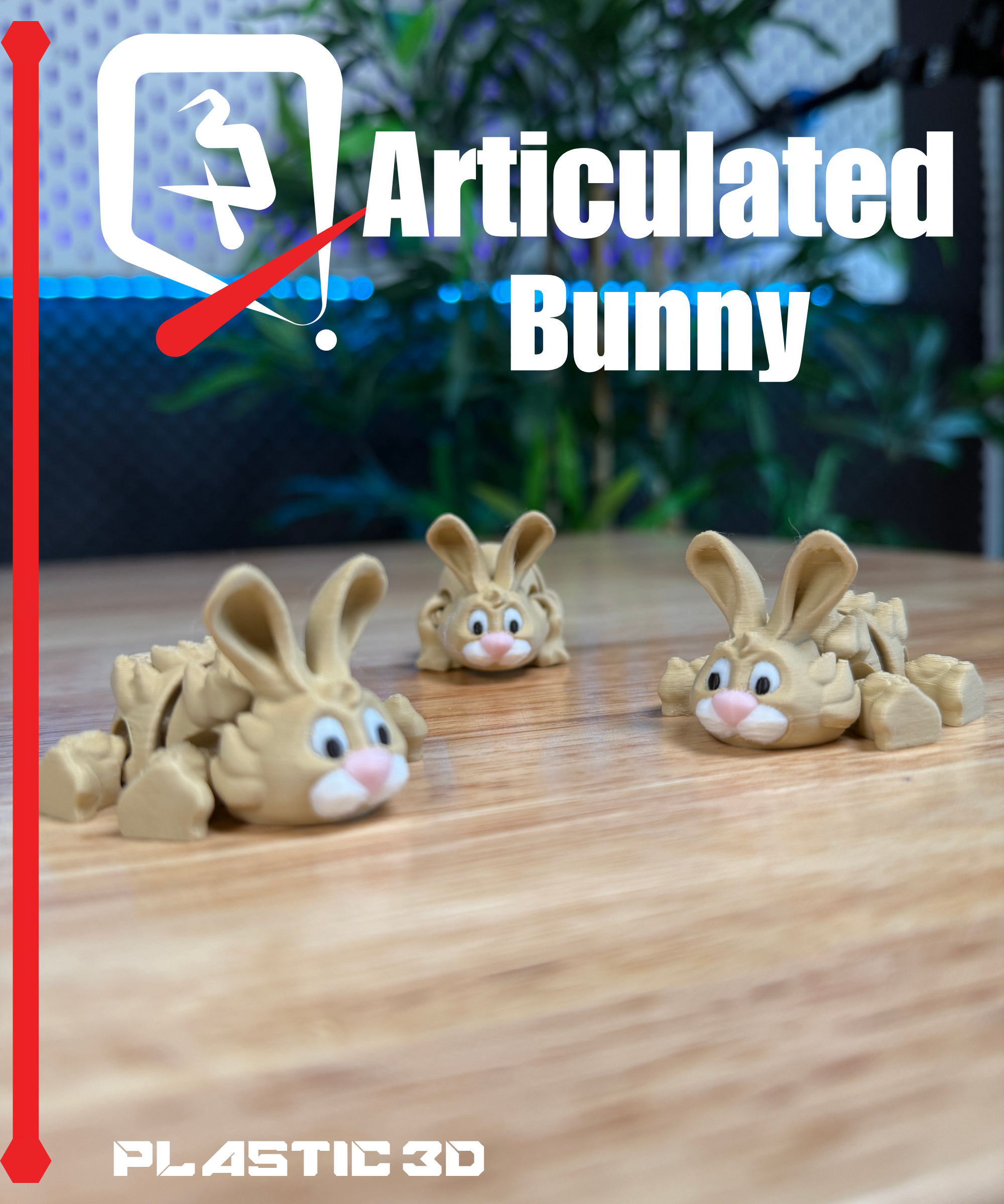 Articulated Bunny – Supportless