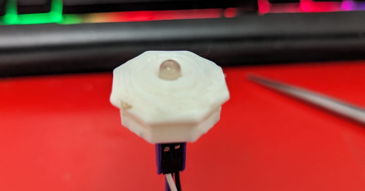 5mm LED Multiboard Snap by ThinkNotThink | Download free STL model ...