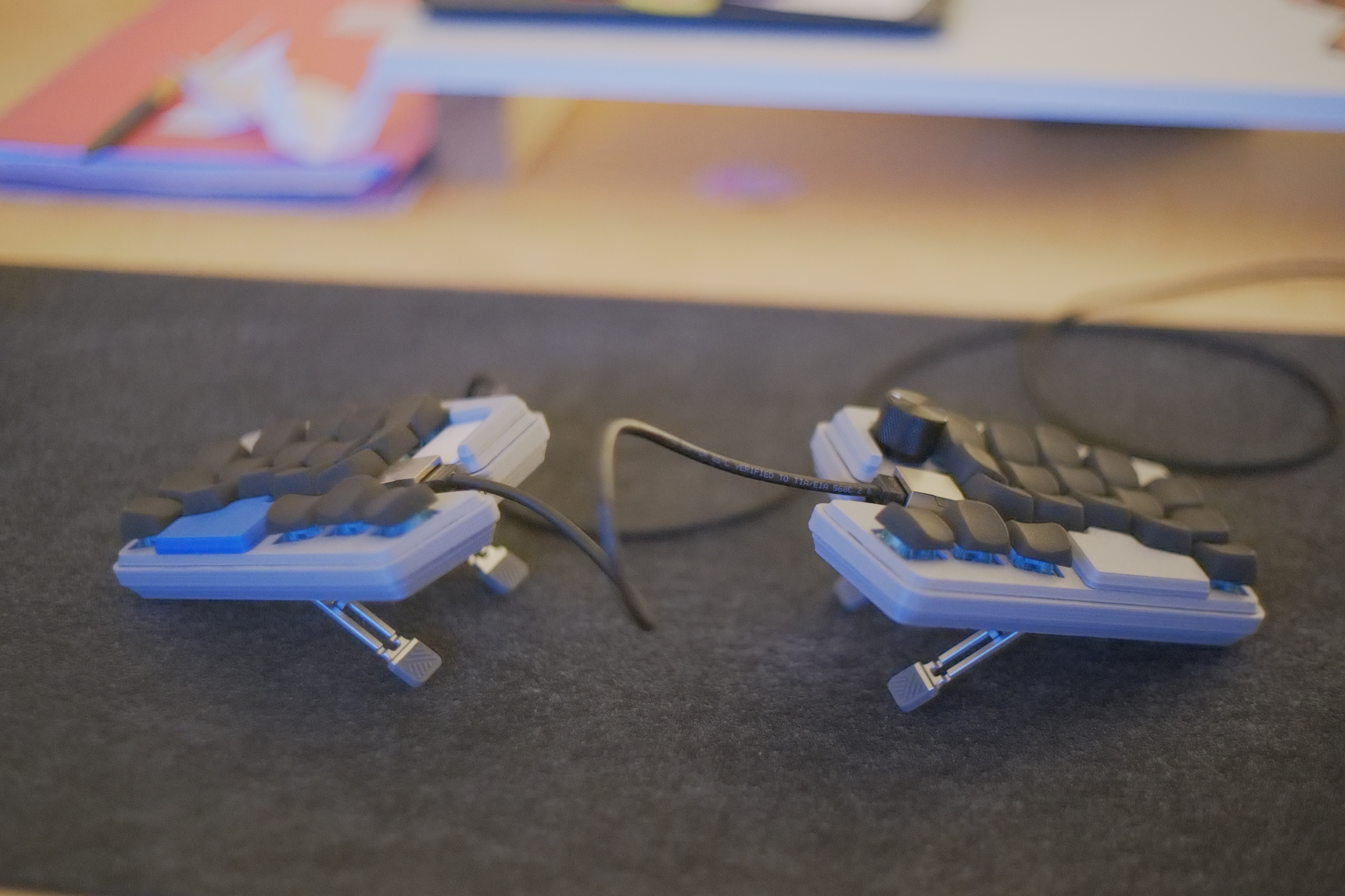Cheapino v1 split keyboard case