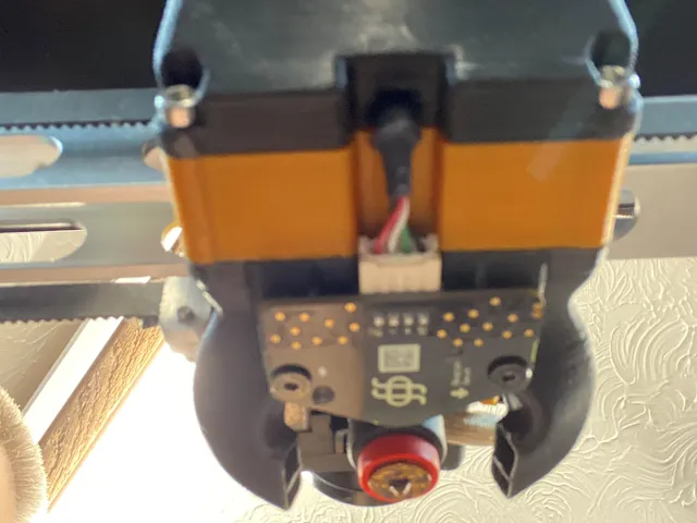 Beacon probe mount for EVA 3 with 40mm Fan - includes hidden cable management