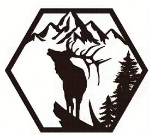 Miniatura 3 do modelo 3D 4pcs Decorative Frames Elk Deer Wolf Bear Hexagonal