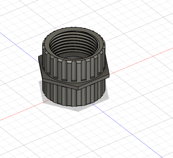 Gardenhose 3/4" female thread adapter