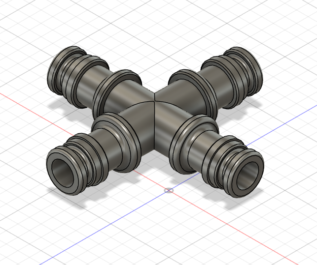 Garden Hose X coupler