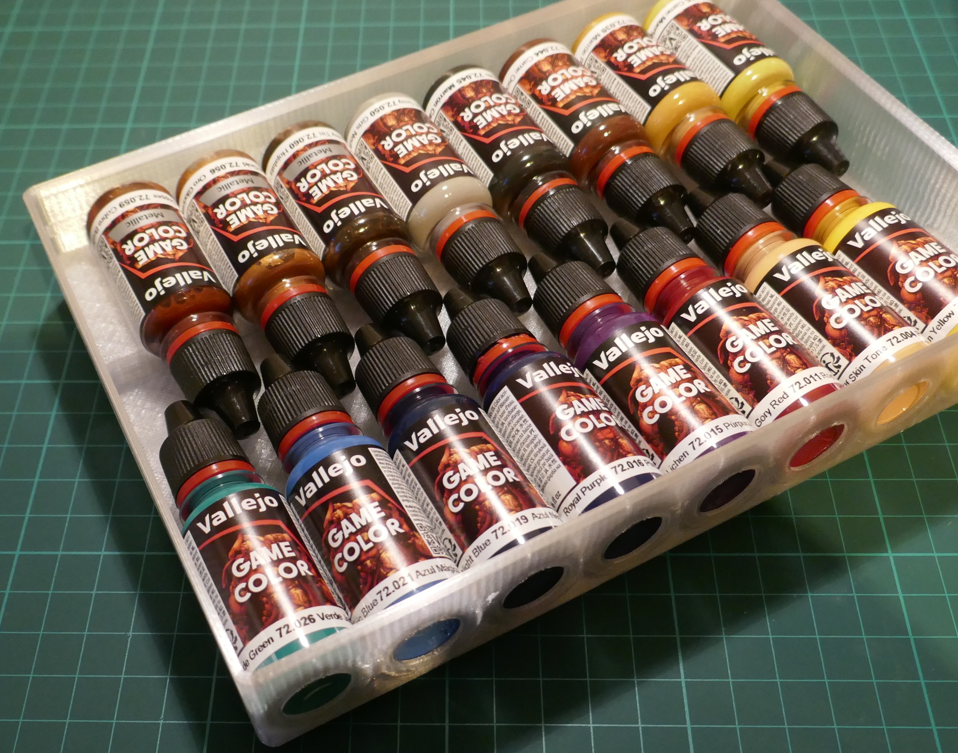 Gridfinity Vallejo Paint Box