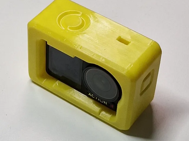 DJI Action 4 floating case with buttons (tricky print)