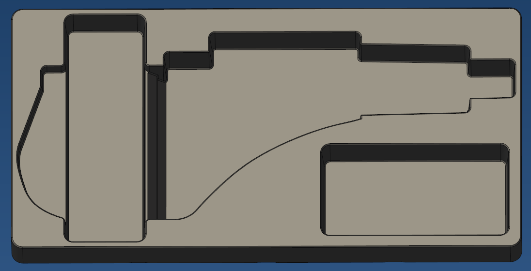 Gridfinity 1" iGAGING Micrometer Holder