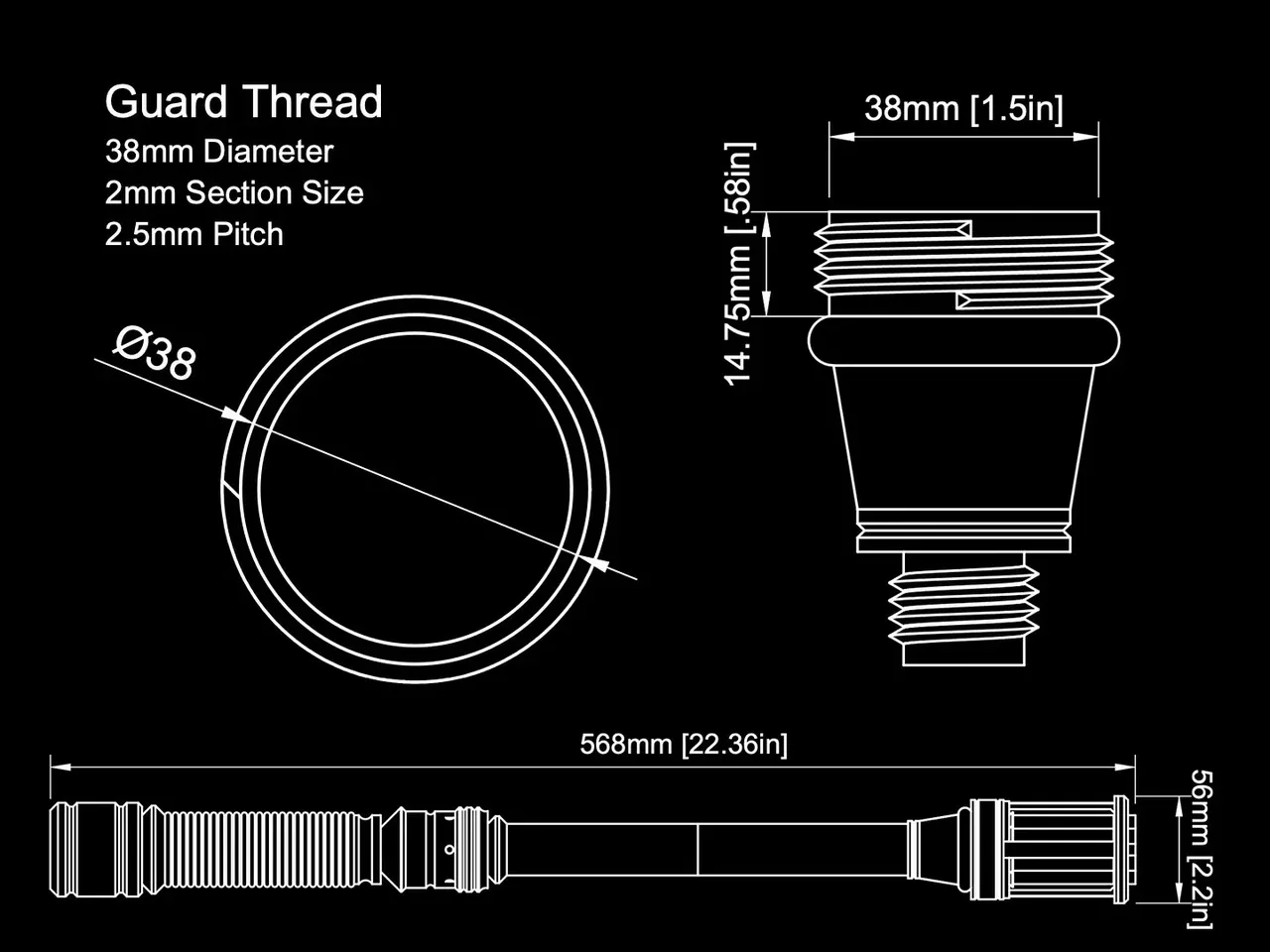 3D file Loki TVA Baton, Two Versions, LED Light-up Functionality, Available With Matching Plinth