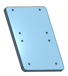 VESA Adapter 100mm by Sykr0_3D | Download free STL model | Printables.com