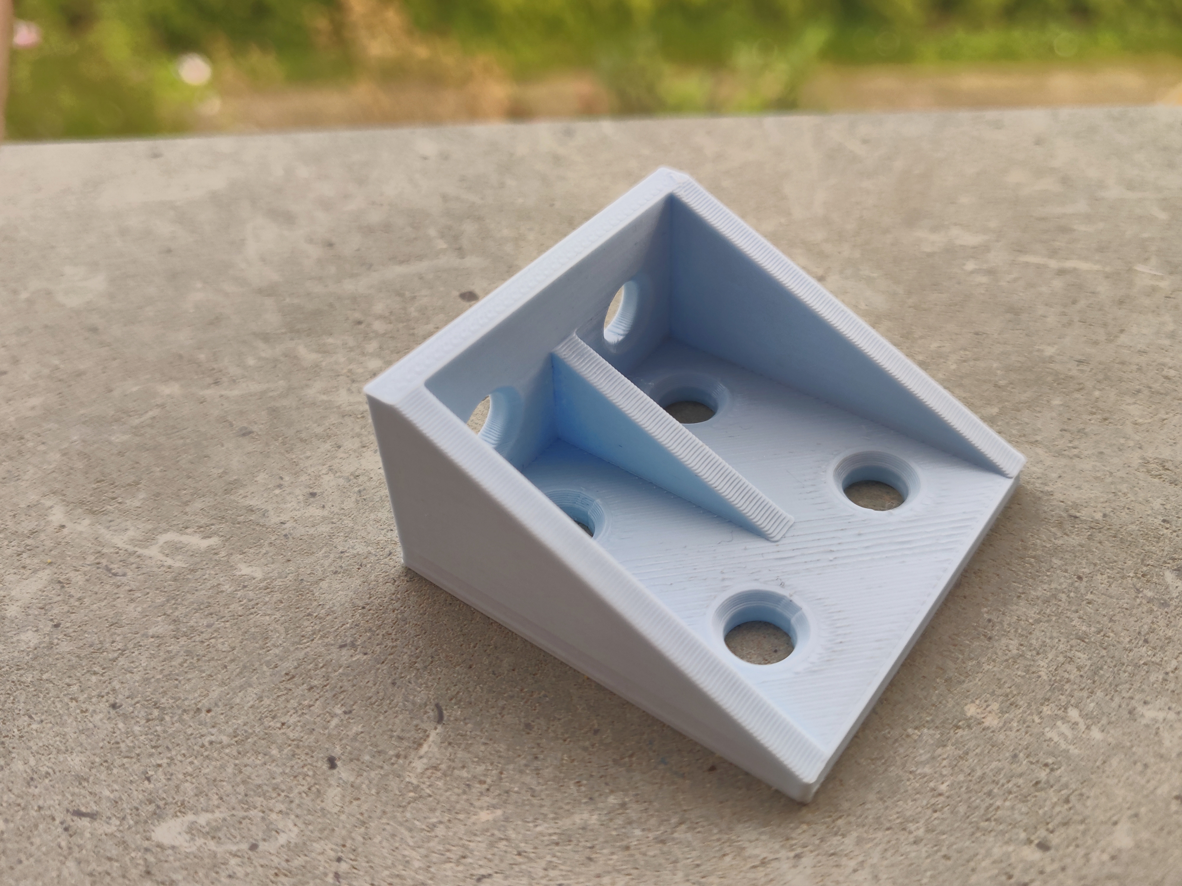 Miniatura 3 do modelo 3D 90° Angle Bracket for Extrusion