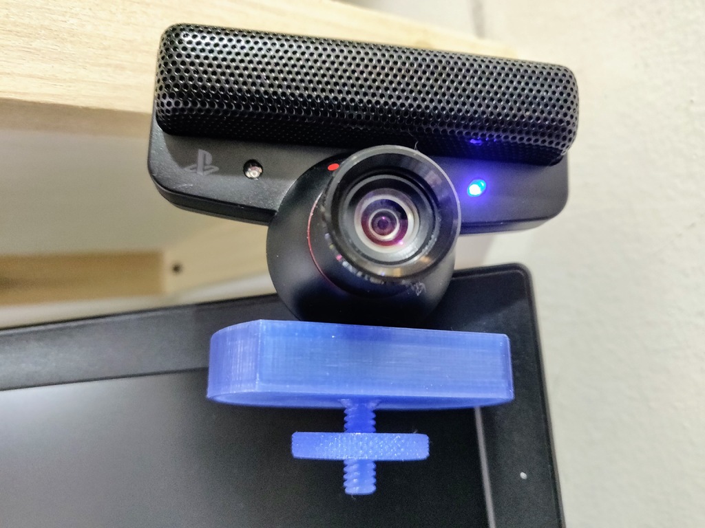 1/4"-20 & 3/8"-16 Mount for Sony Play Station (PS3) Eye Camera