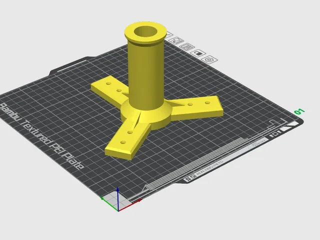 Wall spool holder