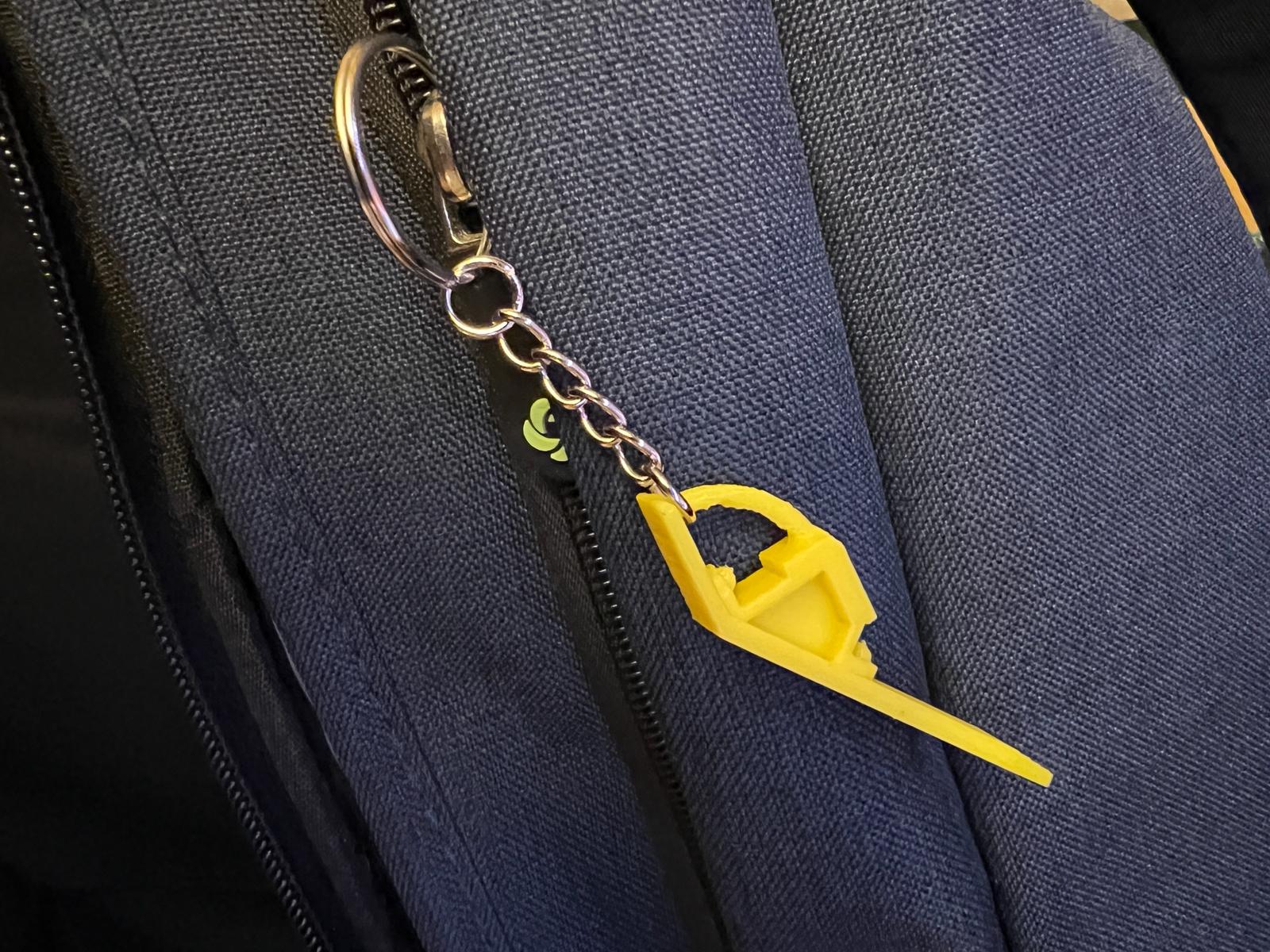Anti-drift keychain/ Eisenbahnschleppschuh-Schlüsselanhänger