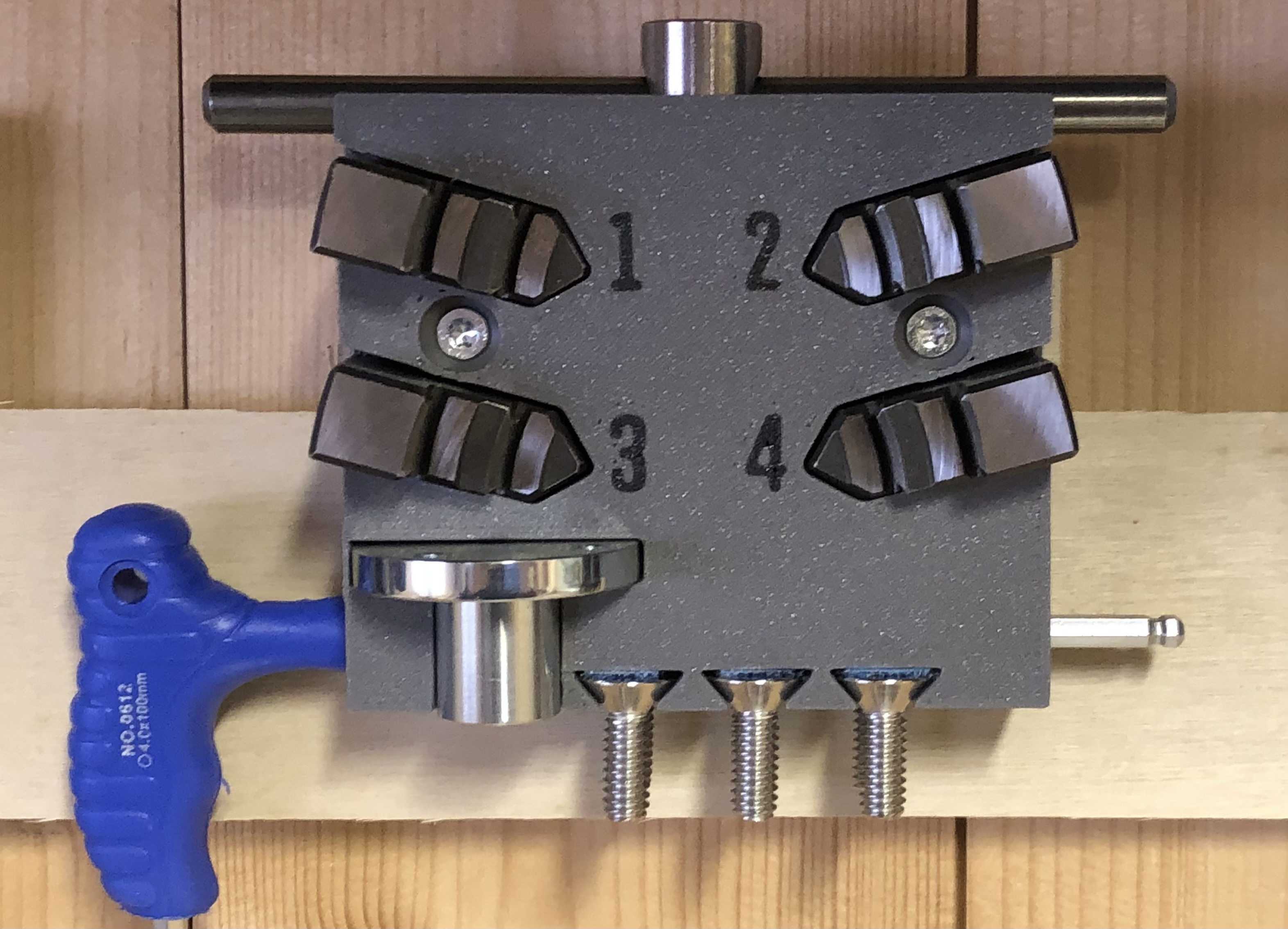 Toolholder for Sienci Vortex Rotary Axis.