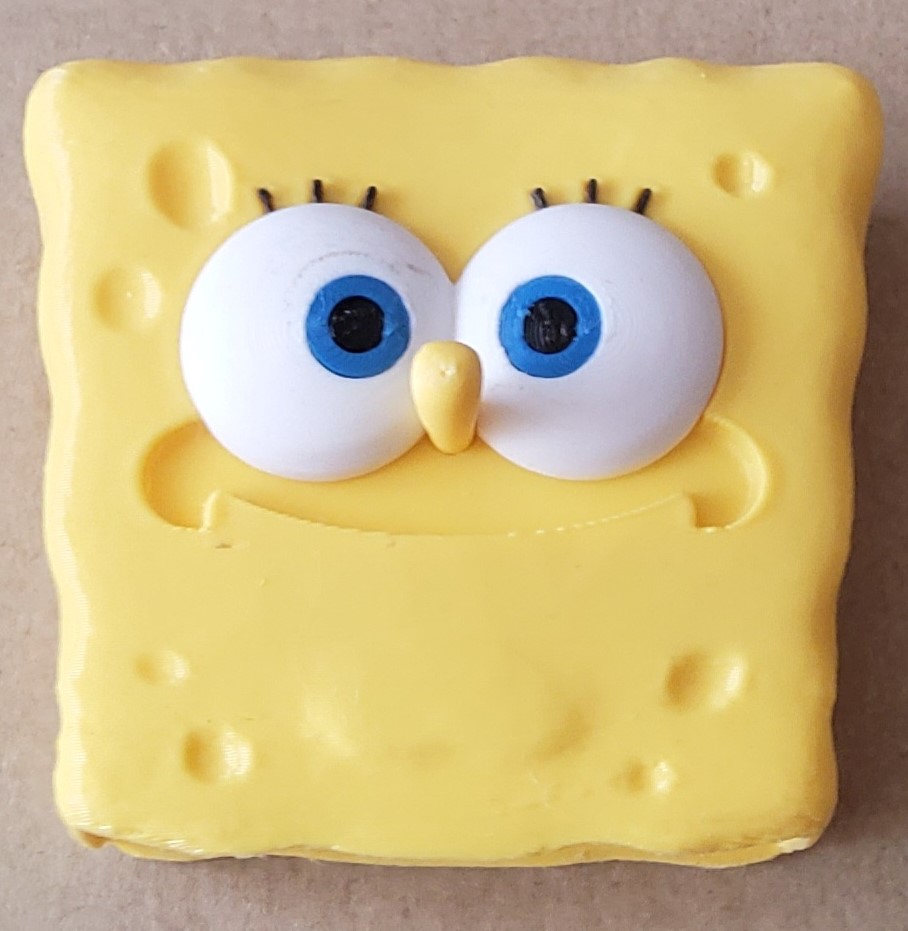 Miniatura 4 do modelo 3D spongebob