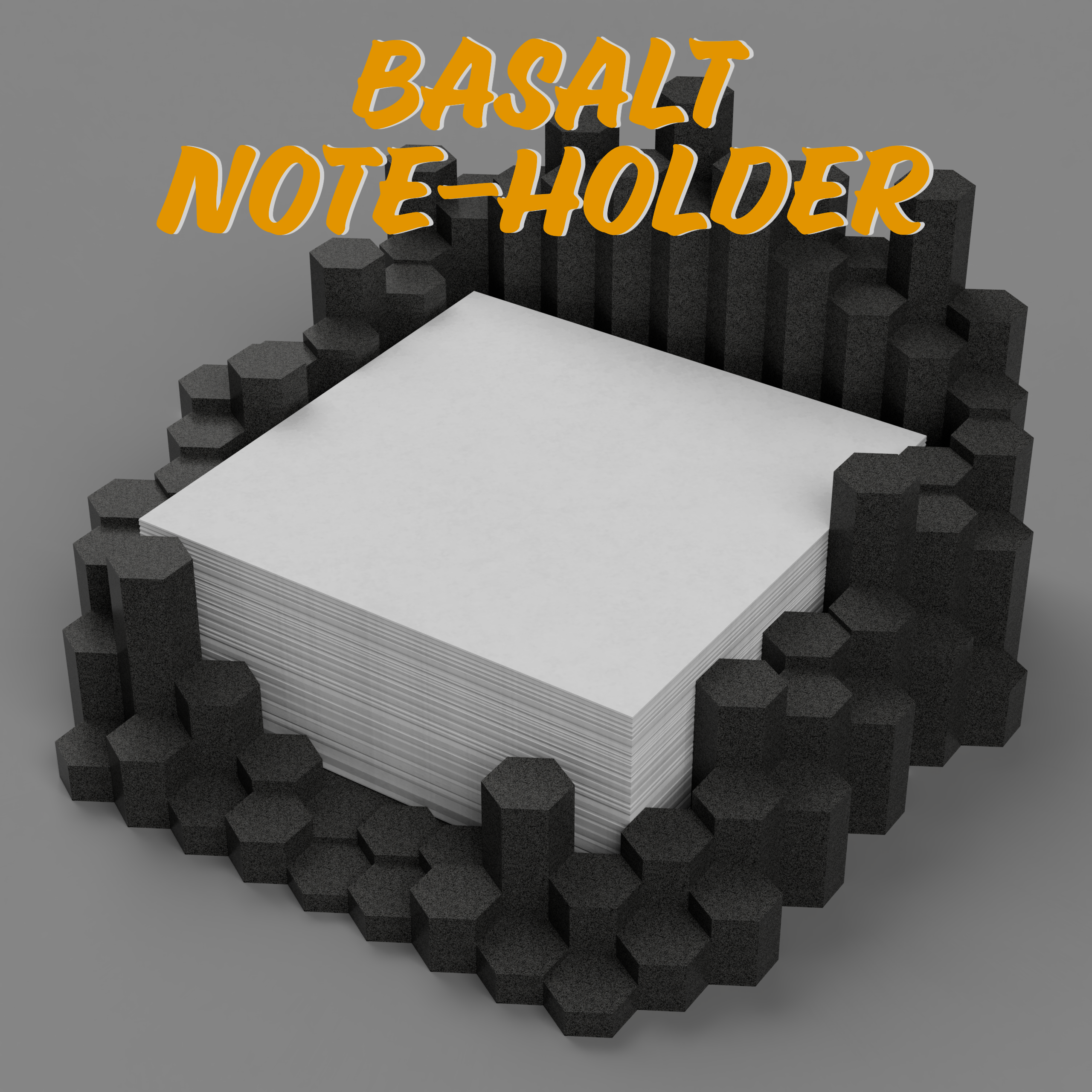 Basalt Note-Holder