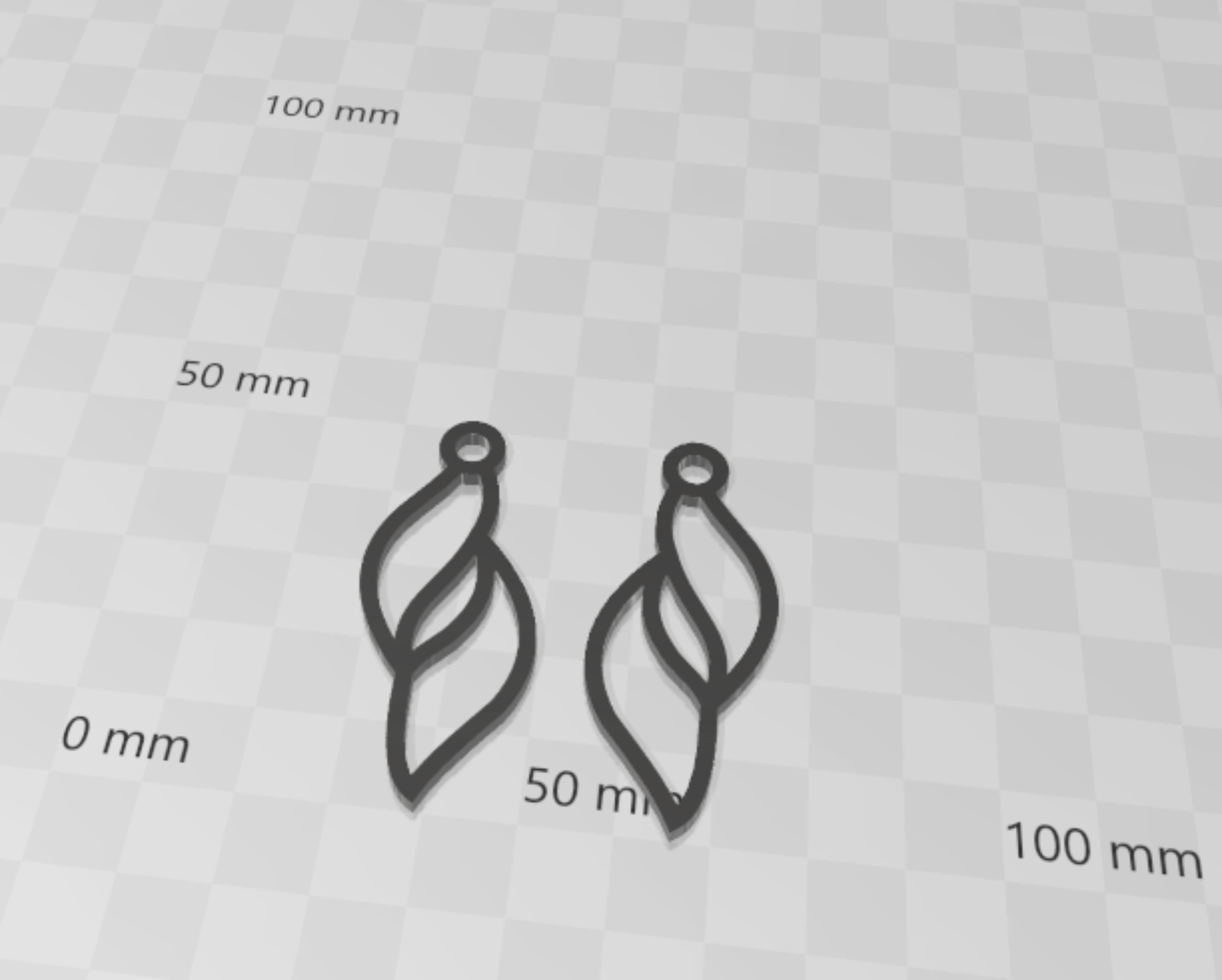 cute elegant leaf earrings