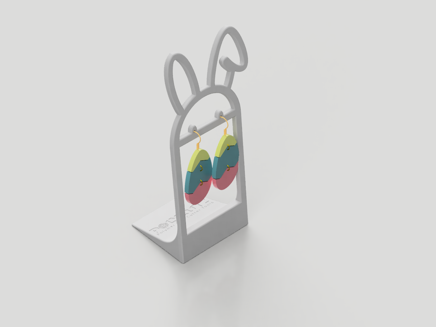 Easter Bunny Earring Holder - Earring Stand