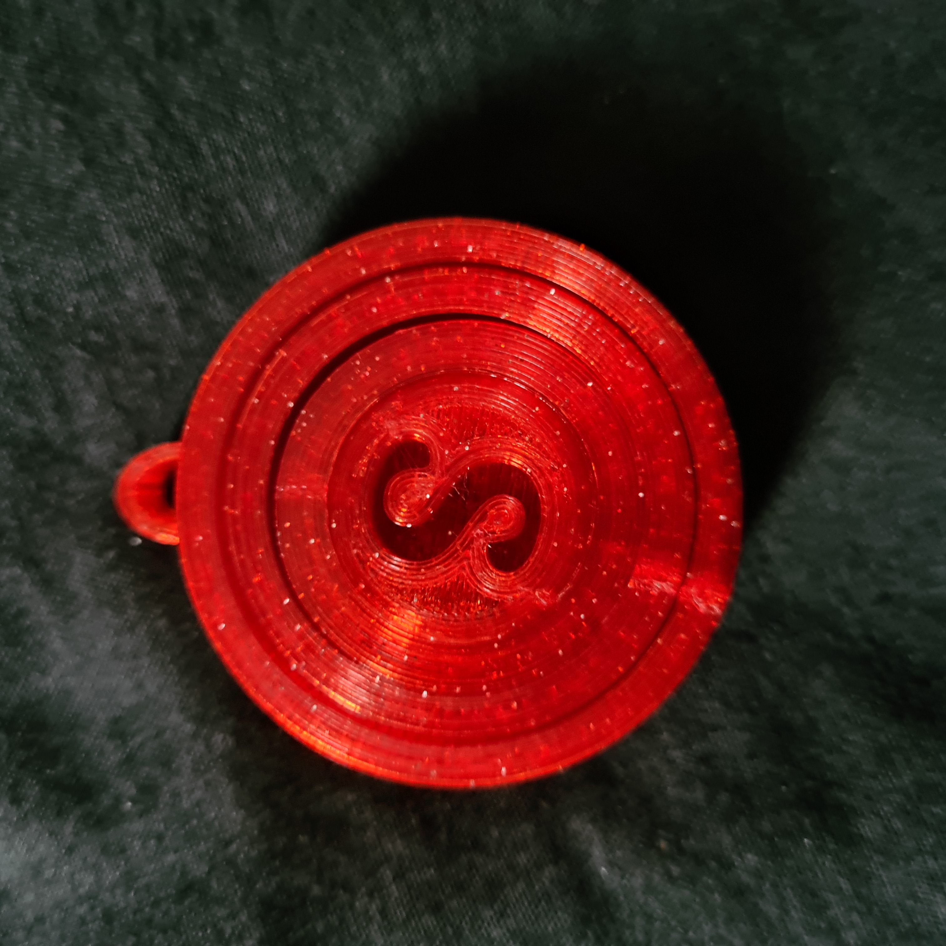 Ring Fidget Toy With Personalised Letters