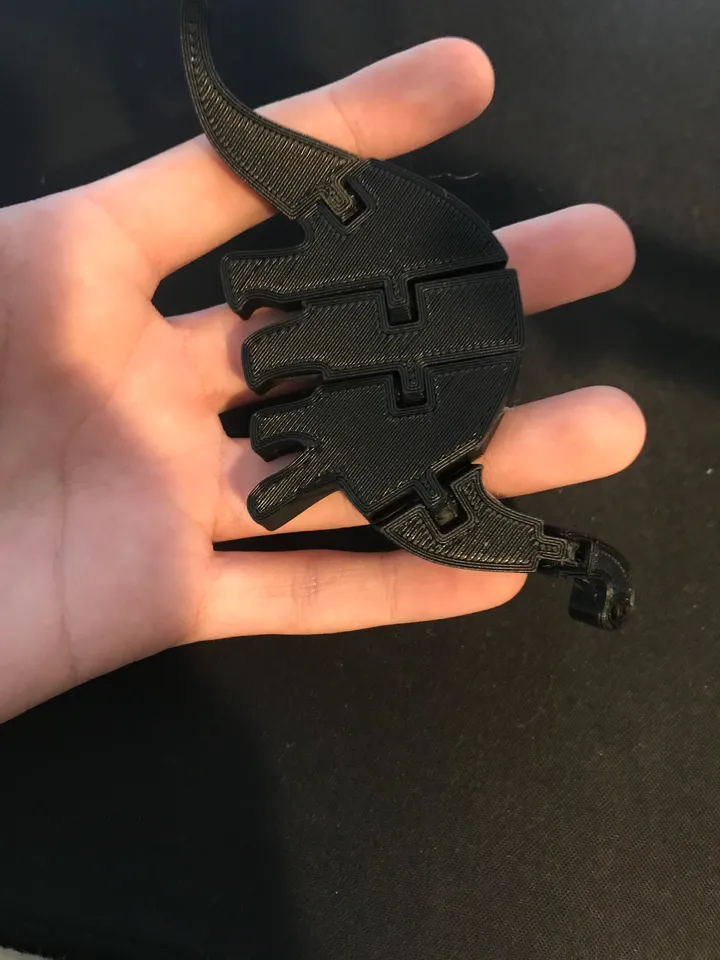Articulating dinosaur by austinpritch download free stl model