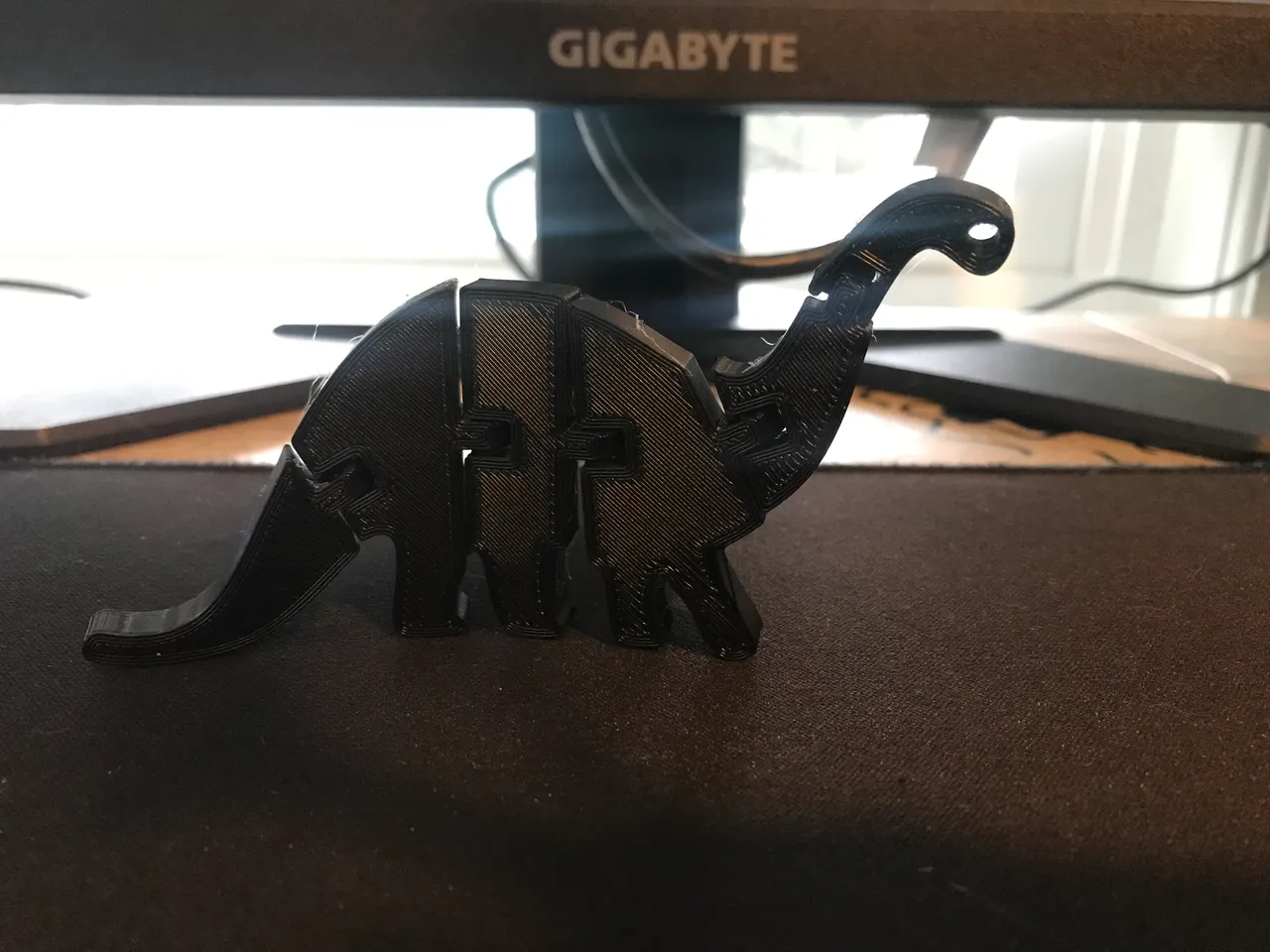 Articulating dinosaur by austinpritch download free stl model