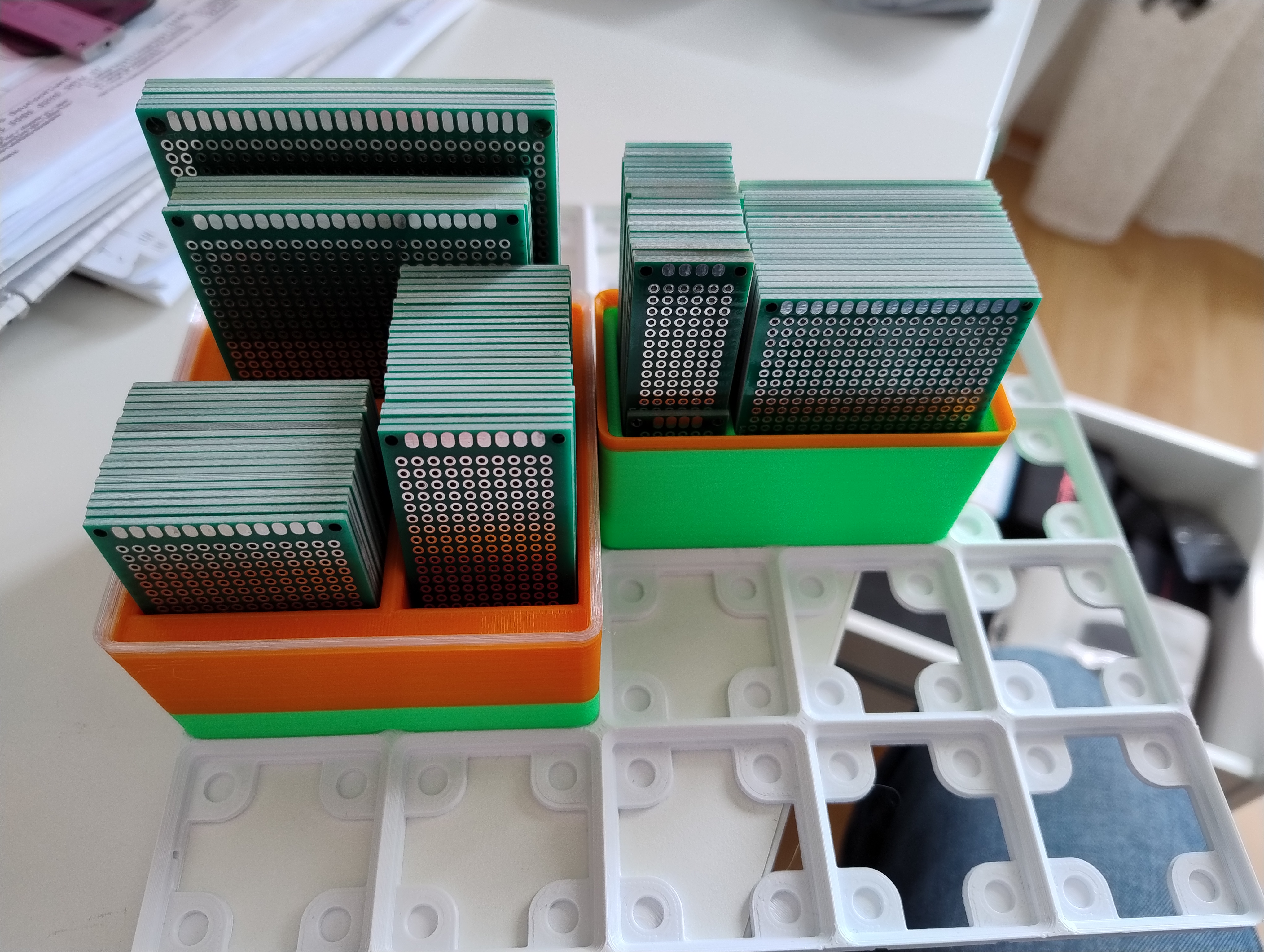 Gridfinity bin for Prototyping PCB set