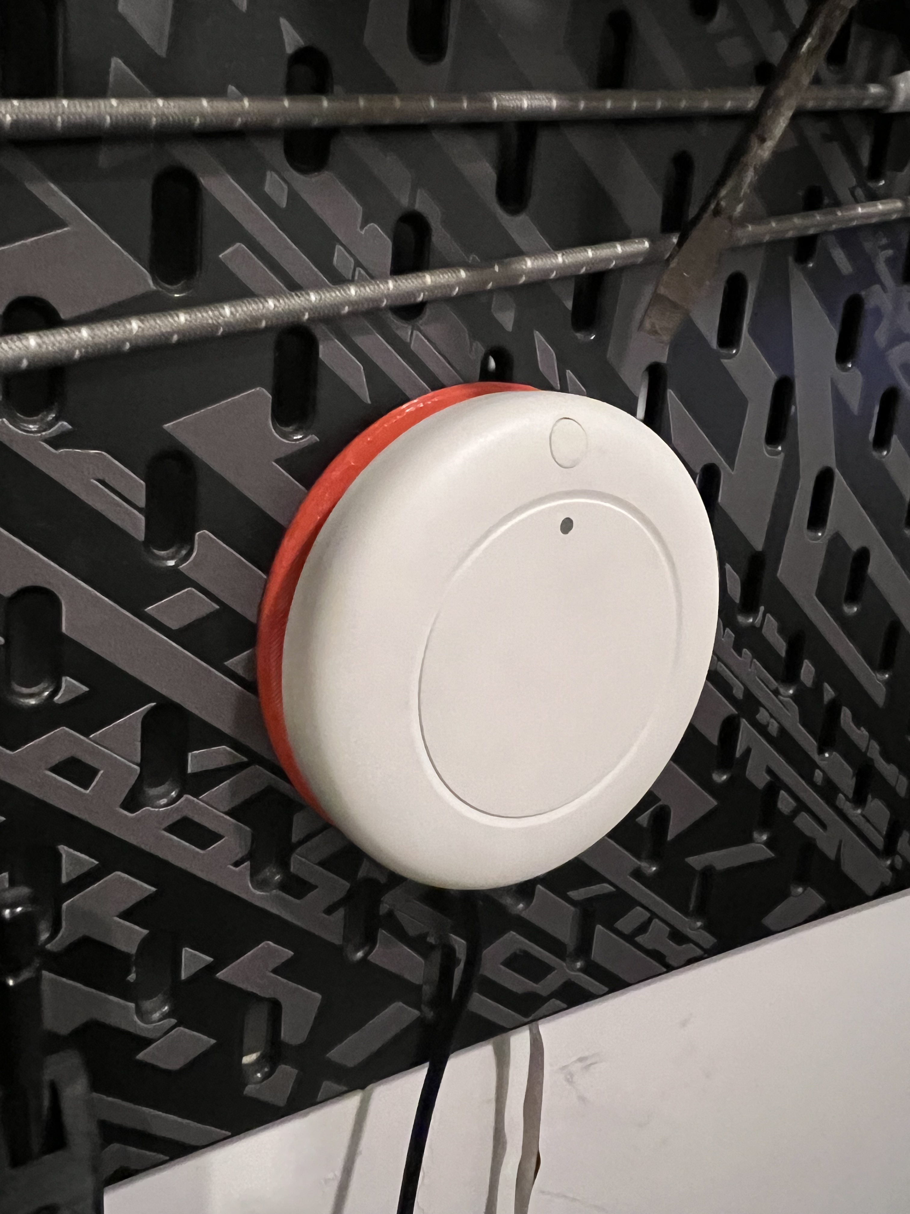 Tuya Presence sensor skadis holder 3D model thumbnail