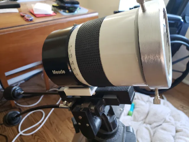 Tripod Bracket for Meade Lens to Celestron Tripod