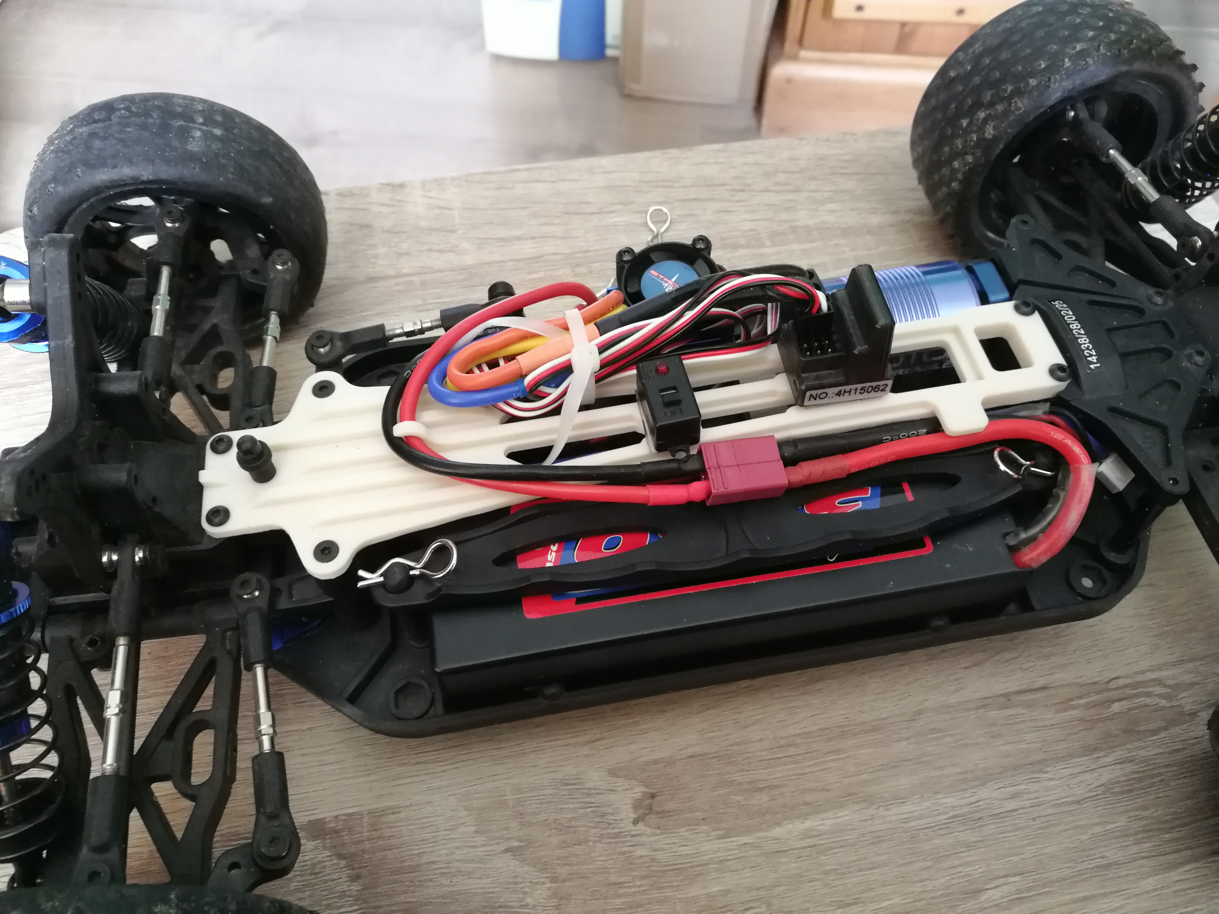 Modified Upper Plate FTX6261 / FTX Vantage 2.0 3D model