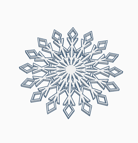 Snowflake model 2
