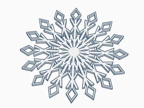 Snowflake model 2