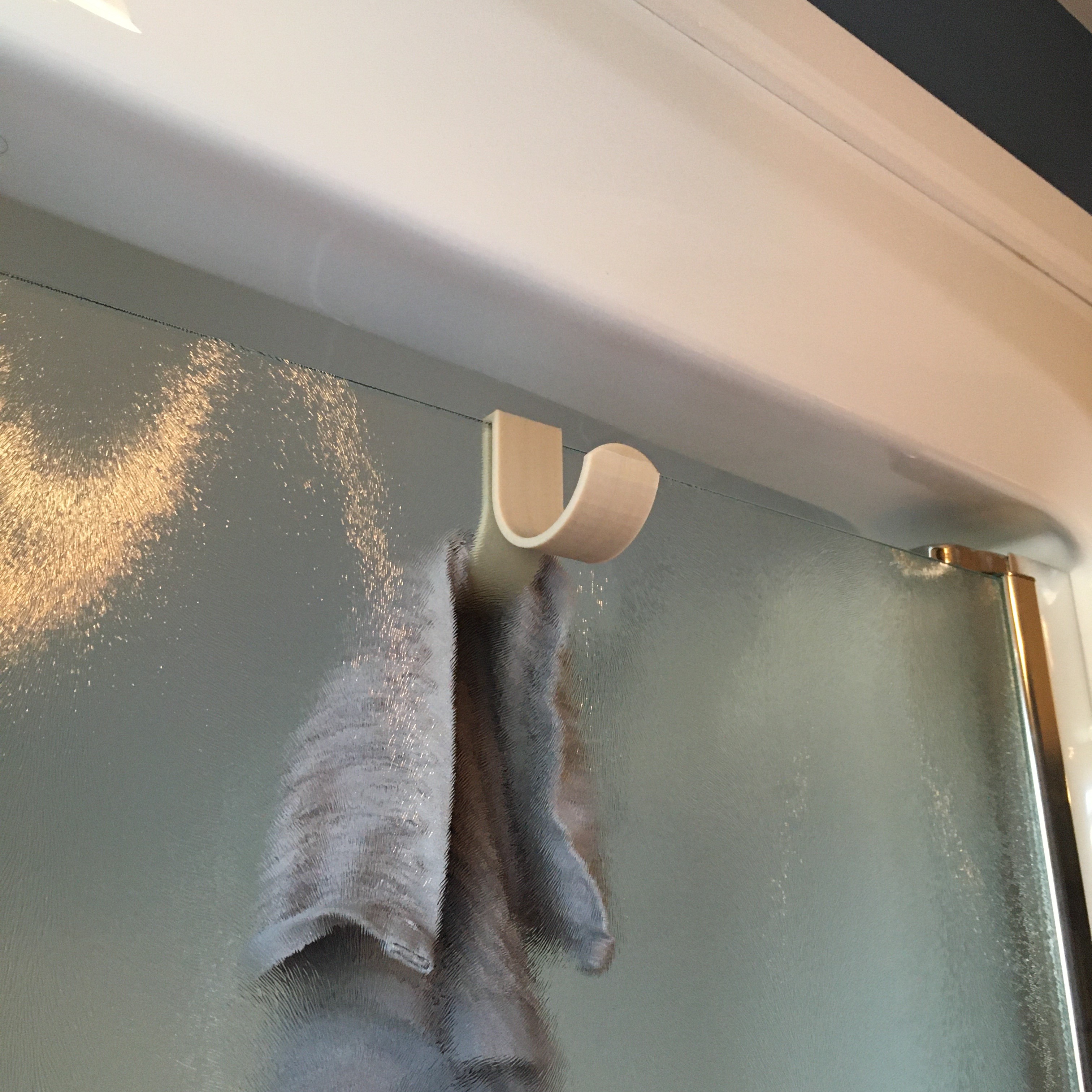 Double side shower hook + CAD