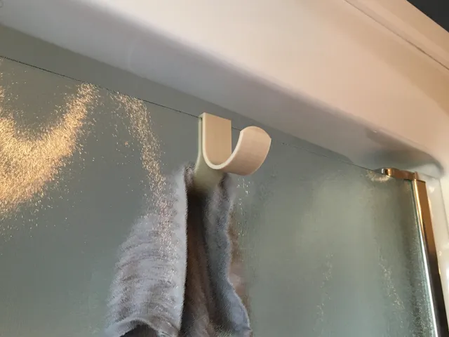 Double side shower hook + CAD