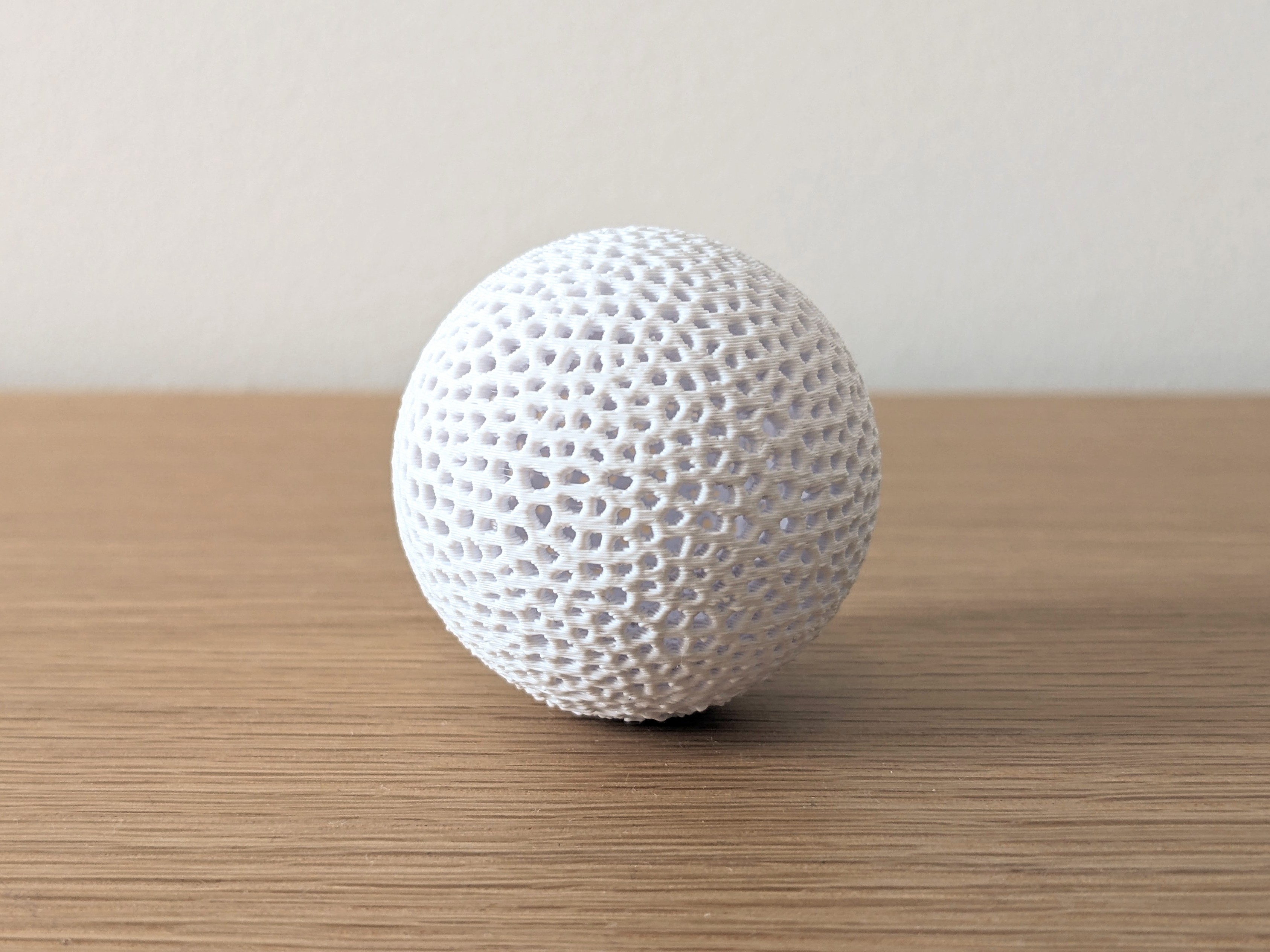 Airless Ping Pong Ball