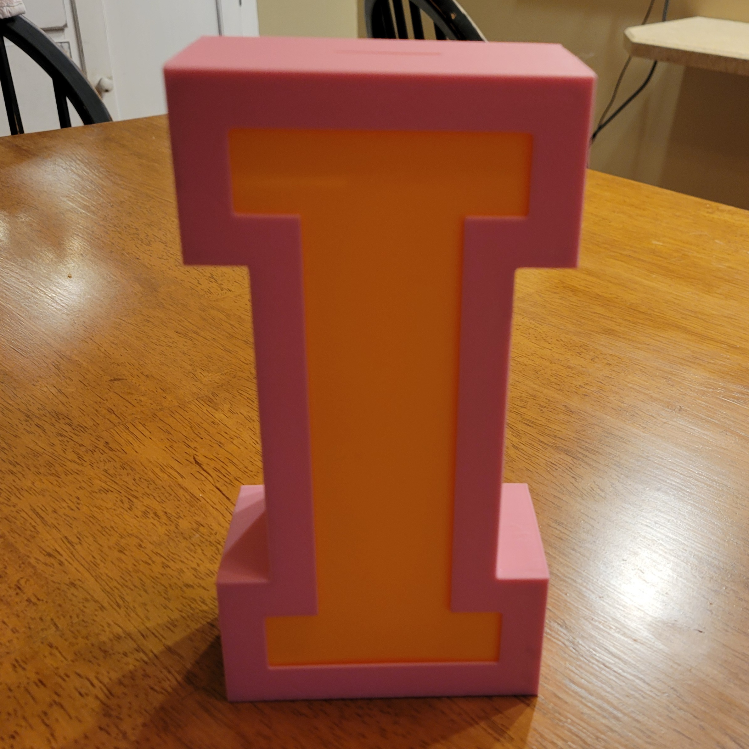 The Letter I Kids Piggy Bank