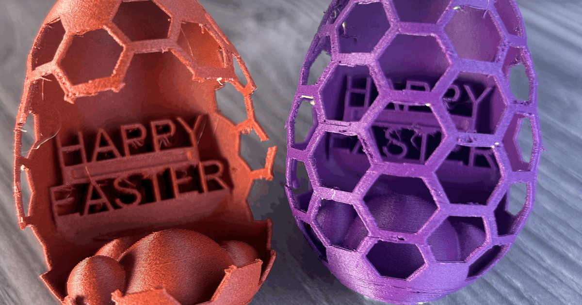 Easter Egg by Boundless 3D | Download free STL model | Printables.com