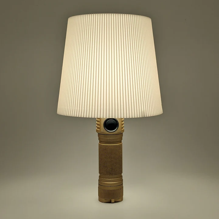 Diffuser Lamp and Base for Emisar Lights