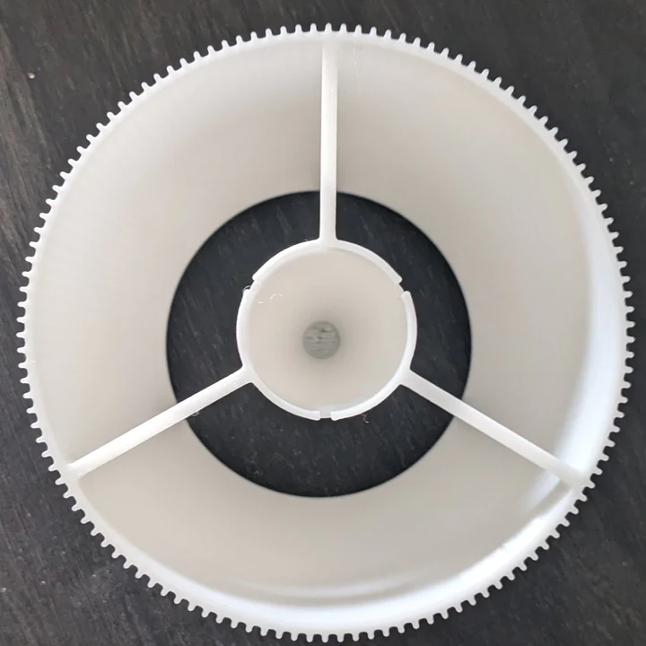 Miniatura 5 do modelo 3D Diffuser Lamp and Base for Emisar Lights