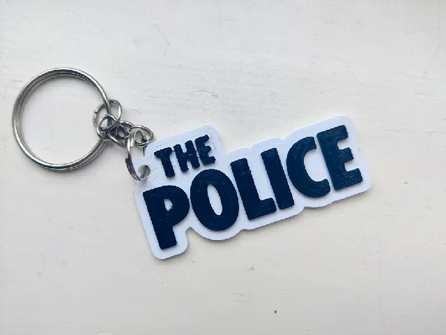 The Police keychain