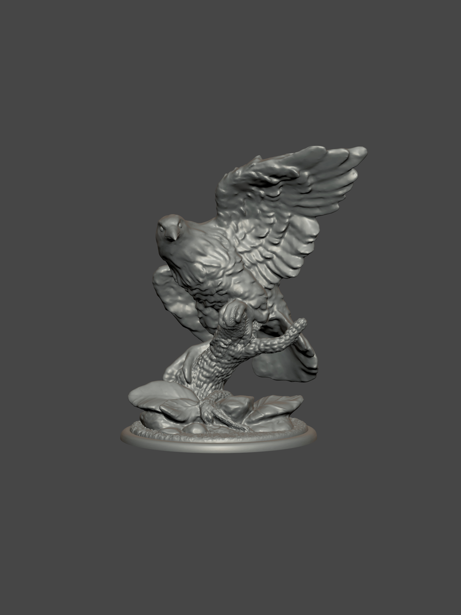 Eagle statue
