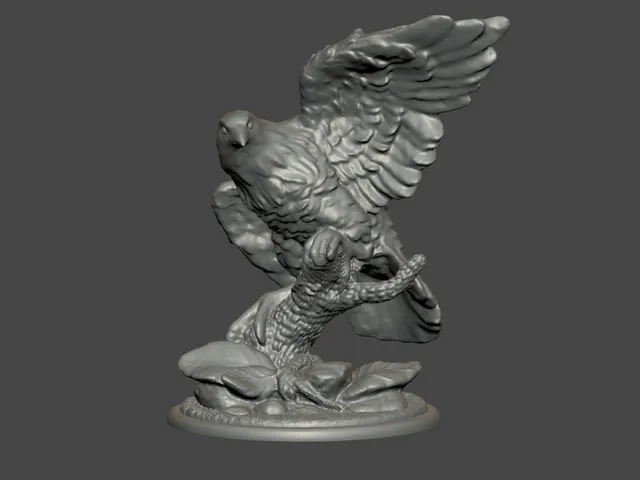 Eagle statue