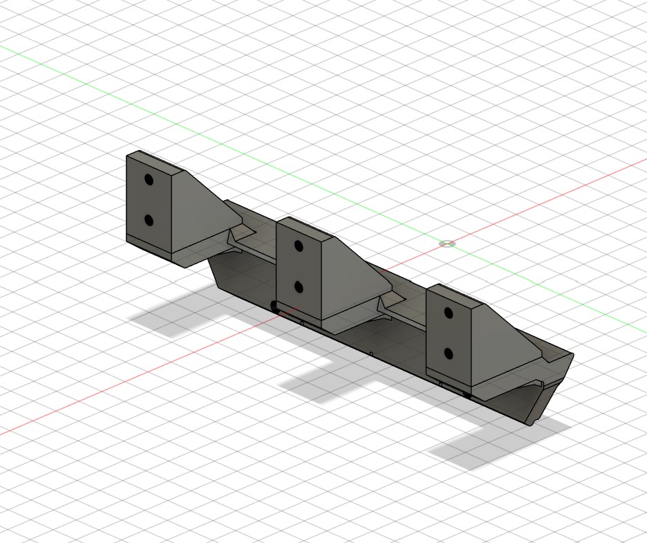 CoPrint CX-1 Extruder braket for Ender 3 V3 Plus with LED bar - Quick swap version — miniatura 12