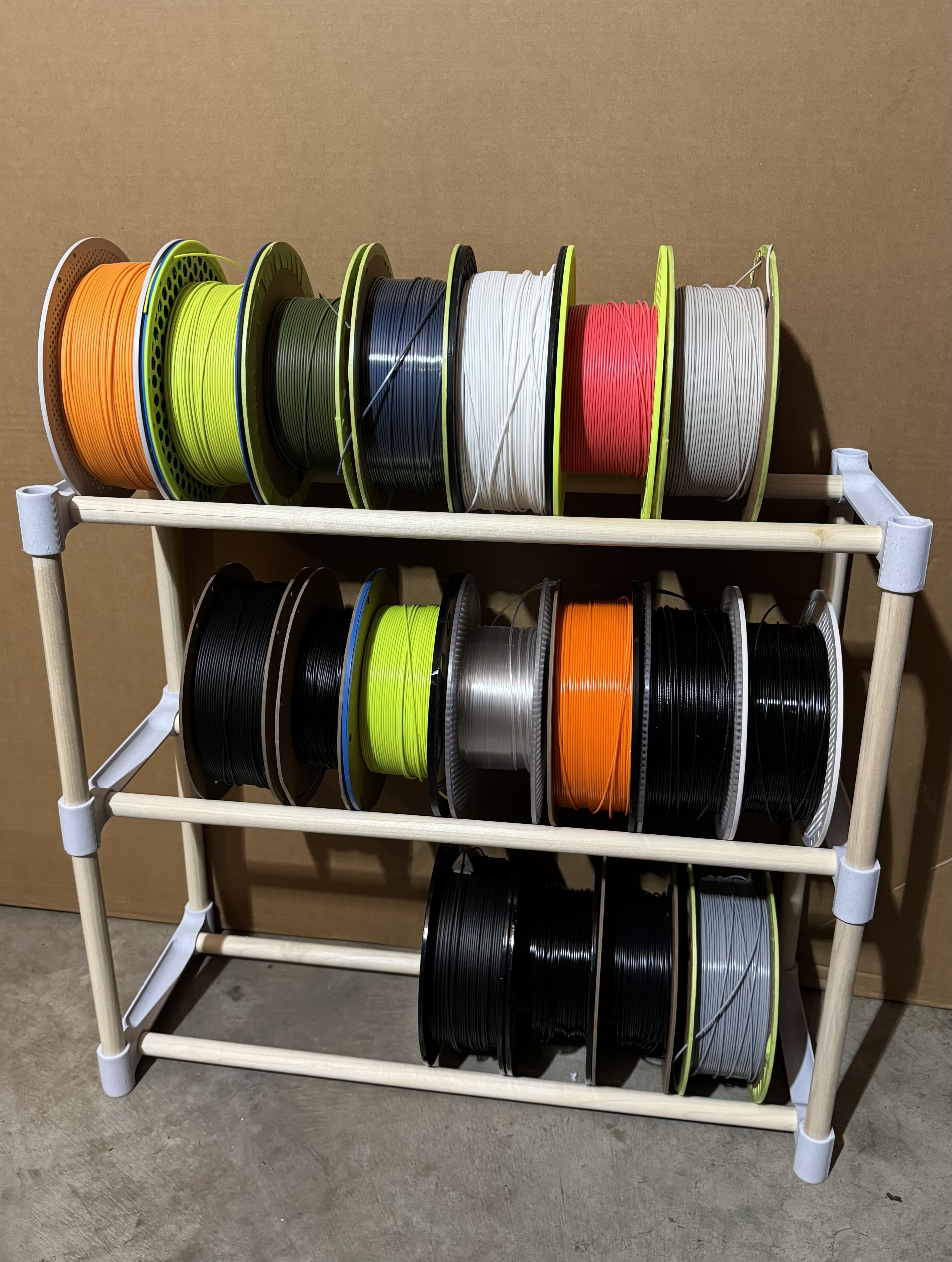 Filament Spool Rack