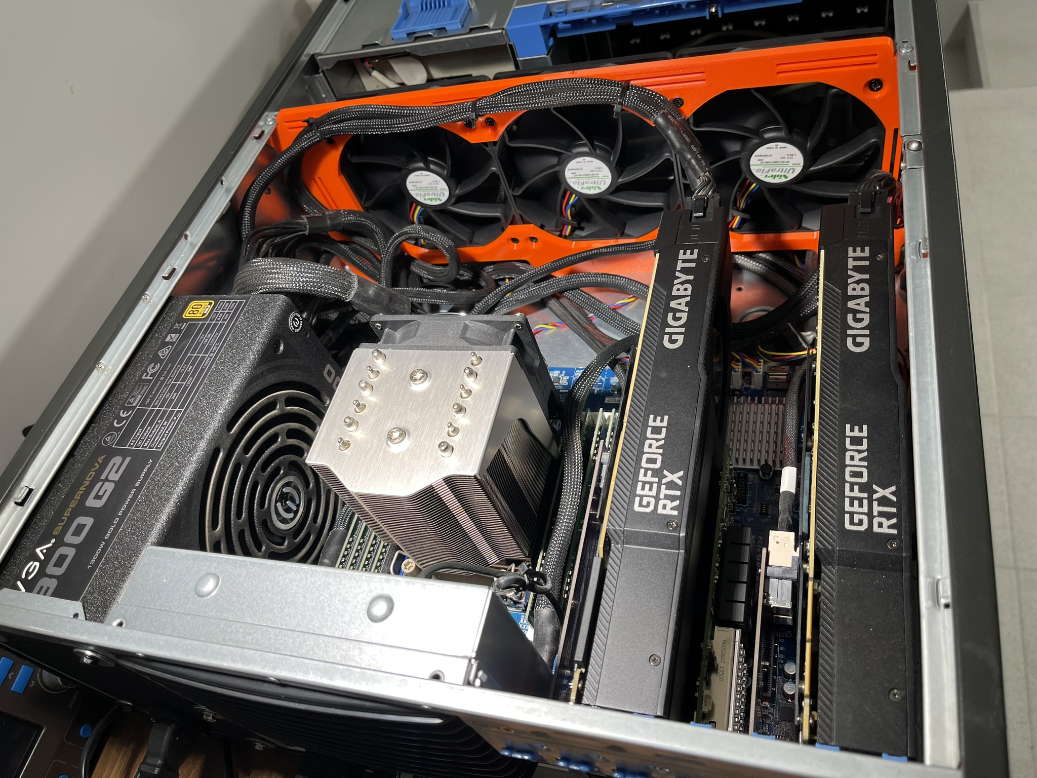 Supermicro CSE-743 120mm Fan Wall