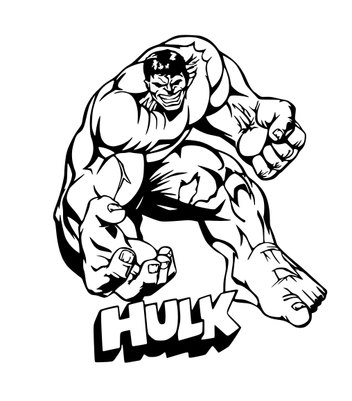 Hulk wall art by Jura Švébiš | Download free STL model | Printables.com