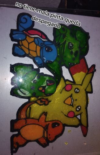pokemon vidriera