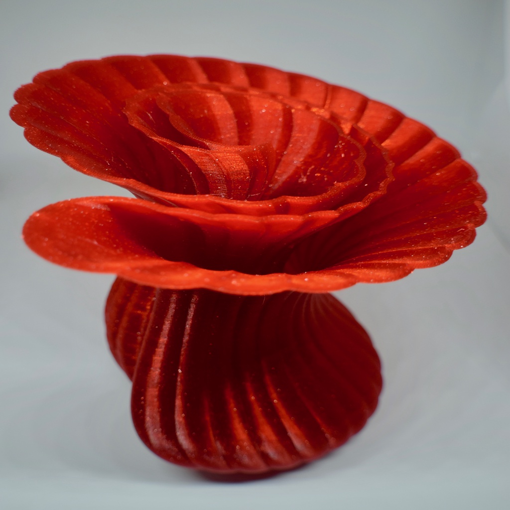 Miniatura 5 do modelo 3D Tapered Monocoiled Vase