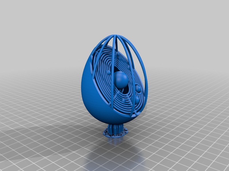 Miniatura 2 do modelo 3D Resin Easter Egg Collection 