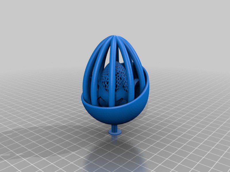 Miniatura 13 do modelo 3D Resin Easter Egg Collection 