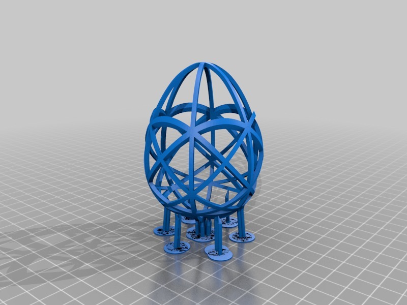 Miniatura 14 do modelo 3D Resin Easter Egg Collection 